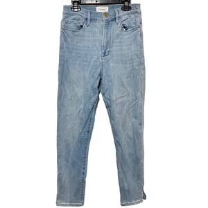 Frame Ali High Rise Cigarette Light Wash Jeans